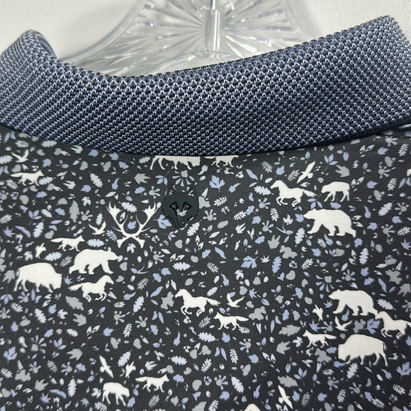 Greyson Men’s Buffalo Soldier Polo size XL.Logo on sleeve.Grey and Purple - Picture 8 of 10